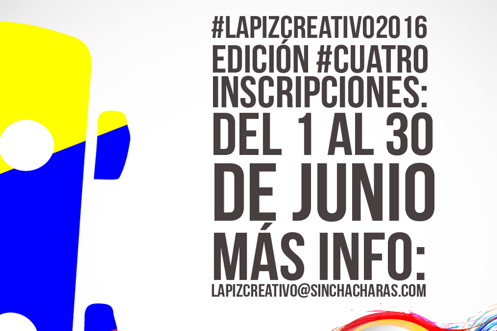 Festival El Lápiz Creativo será 28 de Julio