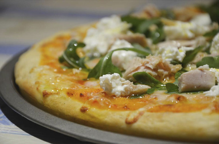 cómo preparar una Pizza de peras