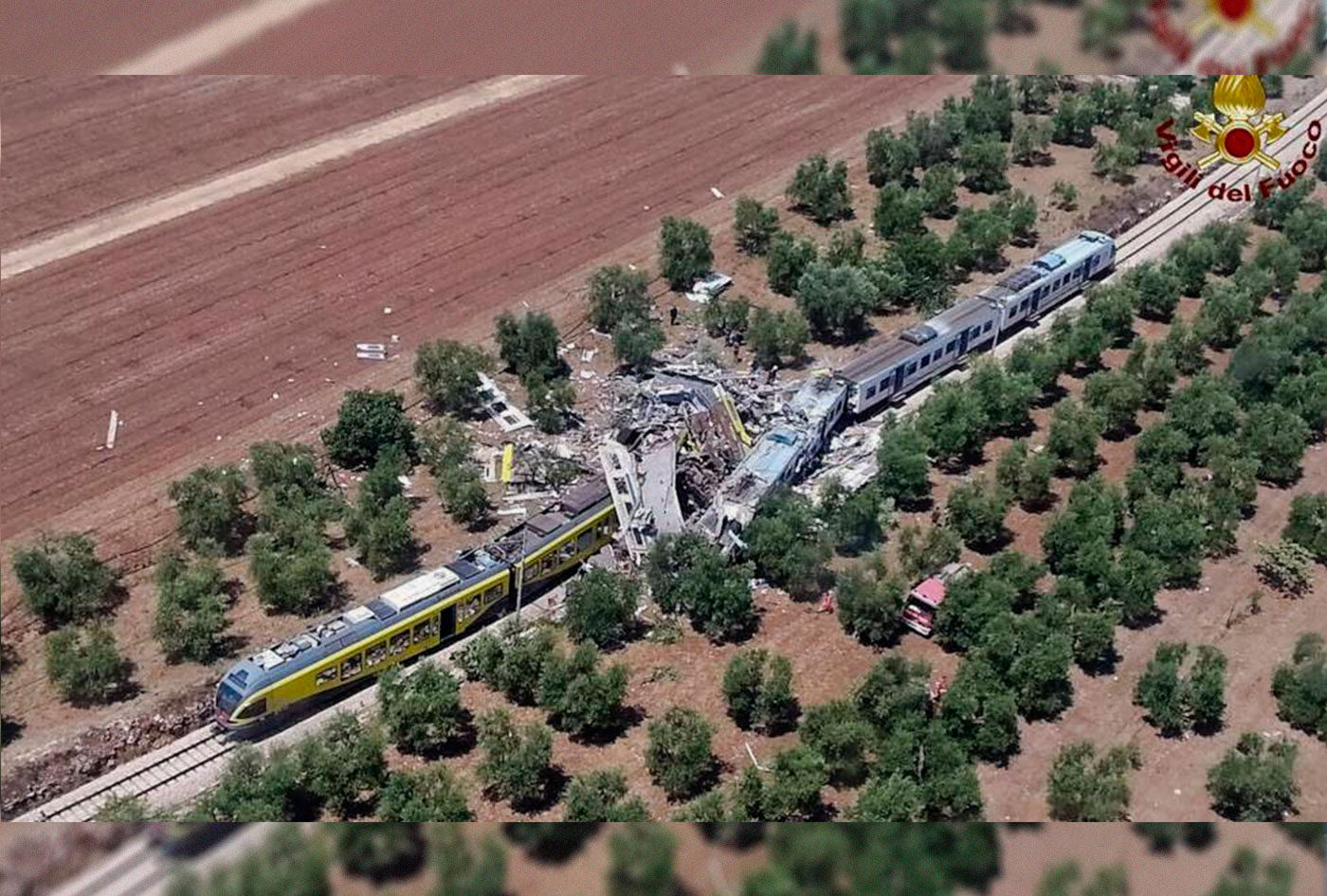 20 muertos por choque de trenes en Italia