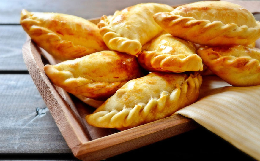 Empanadas de plátano y chocolate