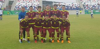 Vinotinto masculina vence a Haití