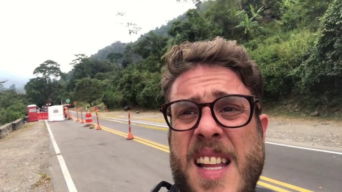 El comediante y locutor venezolano de 36 años, José Rafael Guzmán documentó su paso por la ruta de los migrantes venezolanos a través del páramo colombiano