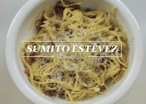 Carbonara Original por Sumito Estévez.