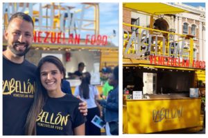 Karla y Helios de Pabellón Venezuelan Food.