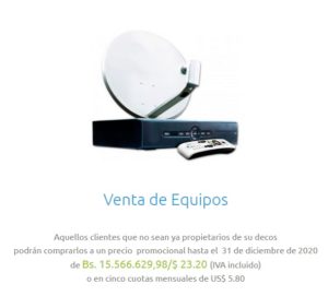 Venta de Decodificadores y antenas - SimpleTV.